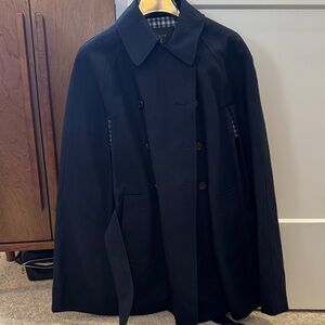 J. Crew Women's Dark Navy Cape Coat